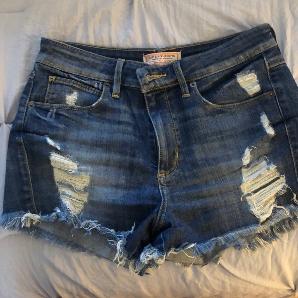 Guess jean shorts